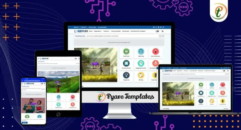 Air Flex – Exceptional Magazine & News Blogger Template