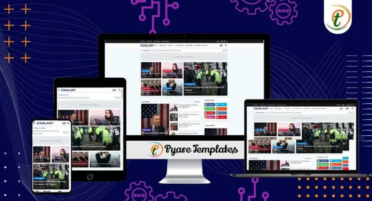 Galaxy – Magazine Style & Responsive Blogger Template