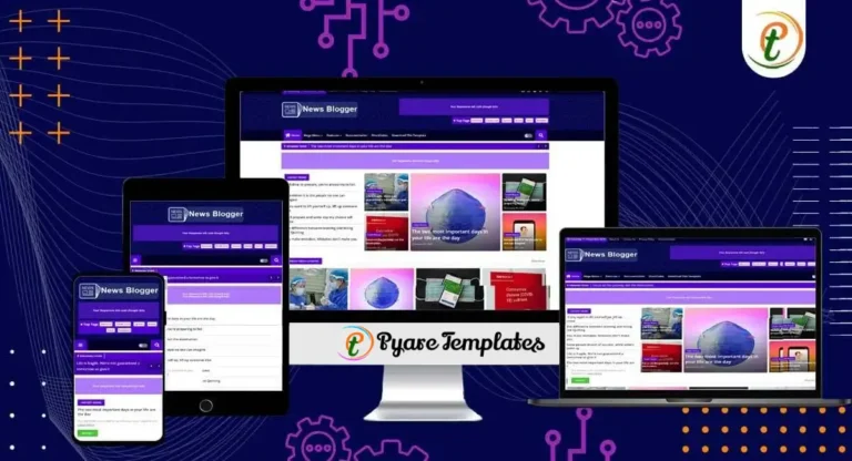 News Blogger – Premium Magazine-Style Template for Blogs