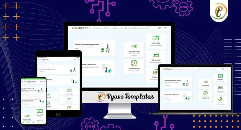 SEO Engine – Responsive & Ultra-Fast Blogger Template for Optimal SEO Performance