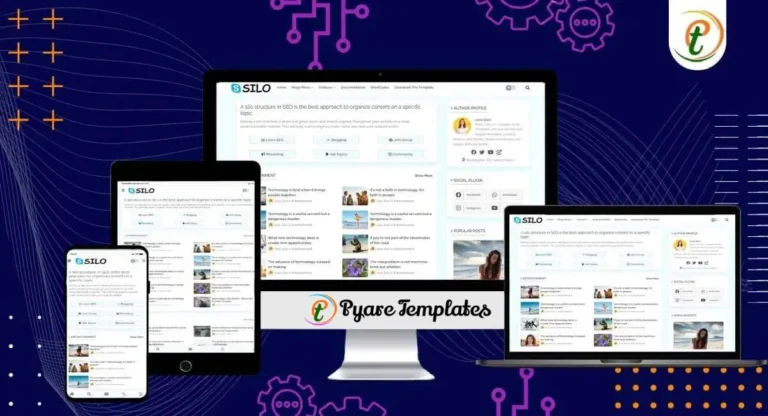 Silo – Structural & SEO Blogger Template for Fast, Organized Sites