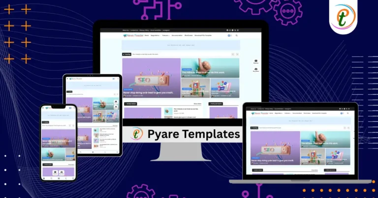News Reader – A Premium Magazine Style Blogger Template