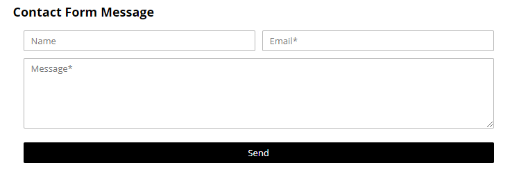 Piki Templates Contact Form 1