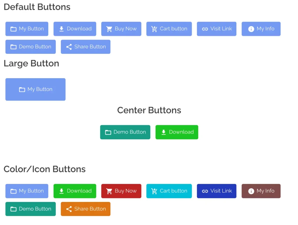 Piki Templates Demo Button