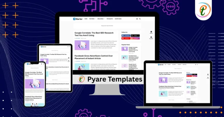 Starter Blogger Template Clean, Fast & SEO-Optimized Template