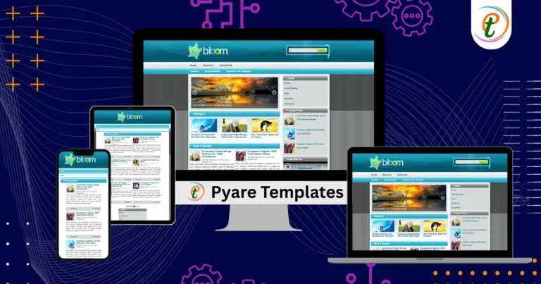 Bloom Blogger Template for Smart Responsive Blogging