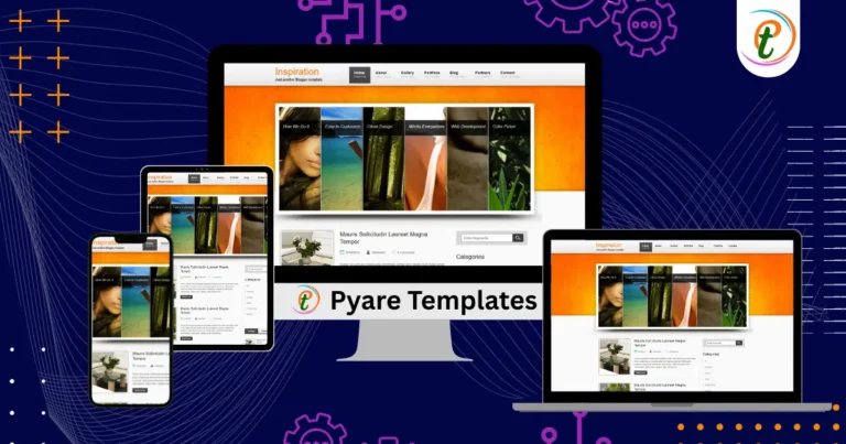 Inspiration Blogger Template Elegant & Responsive Blog Design