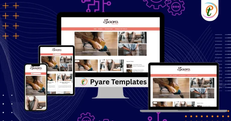Saara Fashion Blog Responsive Blogger Template