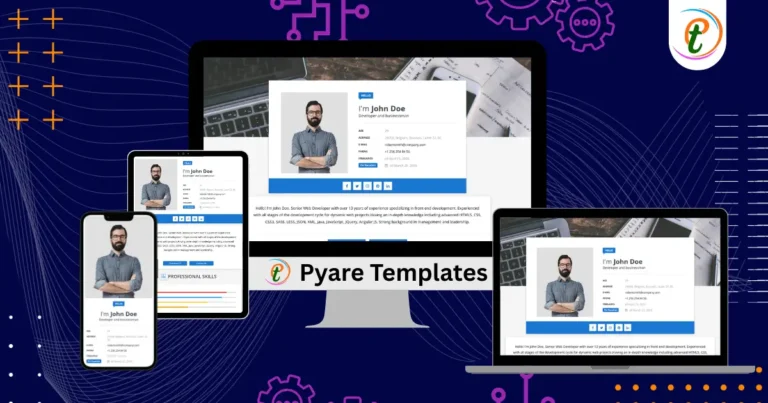 Sora CV Professional Blogger Template