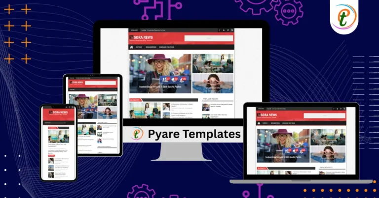 Sora News Responsive Blogger Template