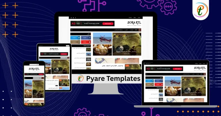 Sora RTL Responsive Blogger Template