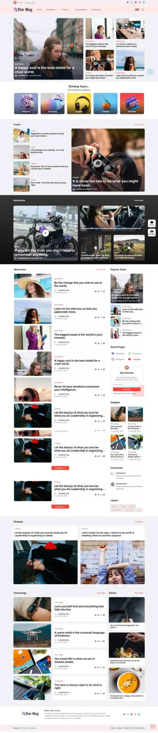 StarMag-Premium-Blogger-Template-Colourful